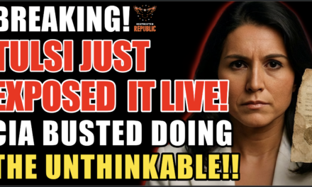 BREAKING! Tulsi Gabbard Just Exposed It LIVE! CIA Busted Doing Unthinkable!